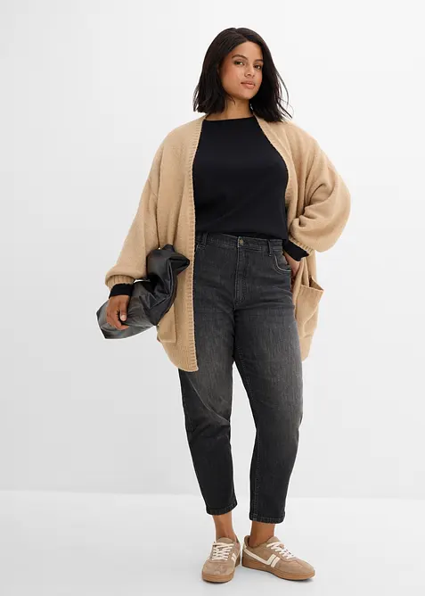 Mom-Jeans High Waist, cropped, bonprix