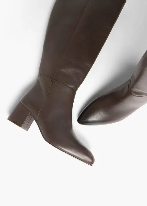 Stiefel aus Leder, bonprix