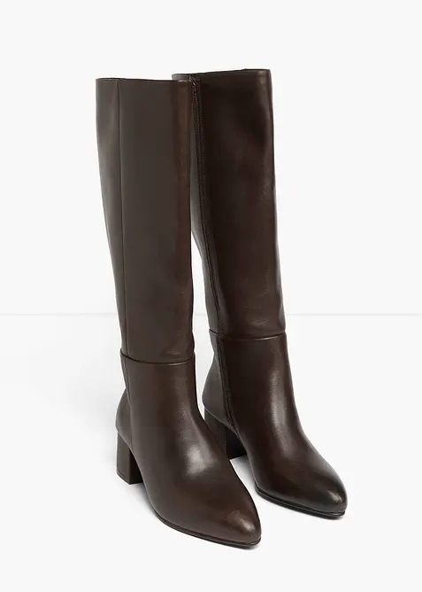 Stiefel aus Leder, bonprix