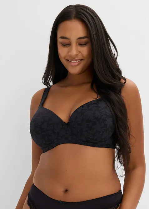 Soutien-gorge &agrave; coques et bretelles rembourr&eacute;es, bonprix