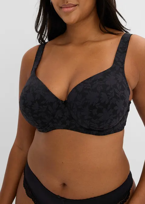 Soutien-gorge &agrave; coques et bretelles rembourr&eacute;es, bonprix