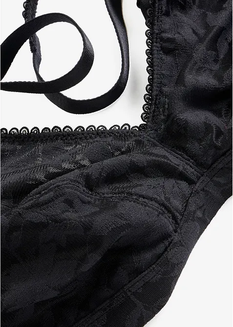 Soutien-gorge bralette sans armatures en mati&egrave;re douce, bonprix