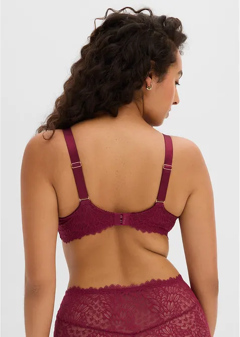 Soutien-gorge minimiseur &agrave; lani&egrave;res d&eacute;coratives, bonprix
