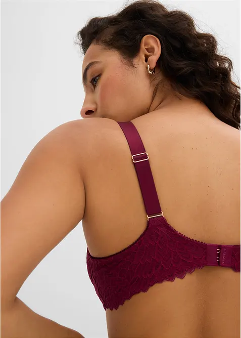 Soutien-gorge minimiseur &agrave; lani&egrave;res d&eacute;coratives, bonprix