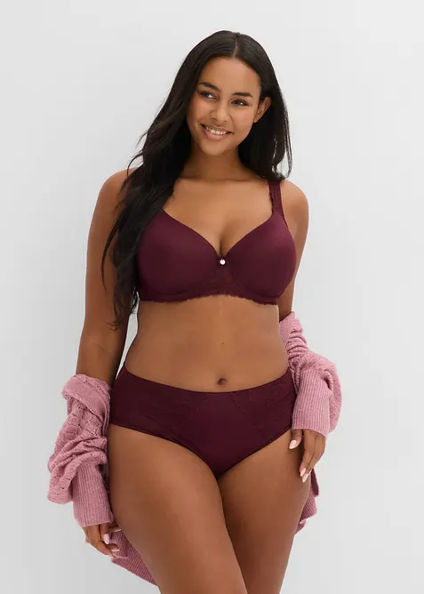 Soutien-gorge &agrave; coques et bretelles rembourr&eacute;es, bonprix