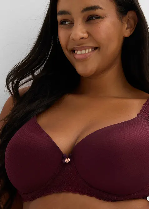 Soutien-gorge &agrave; coques et bretelles rembourr&eacute;es, bonprix