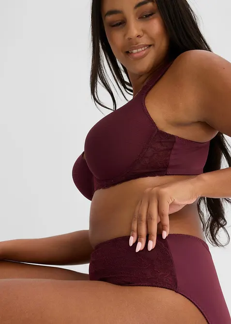 Slip maxi avec dentelle graphique, bonprix