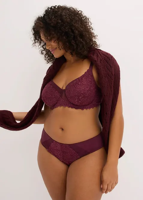 Slip avec dentelle, bonprix