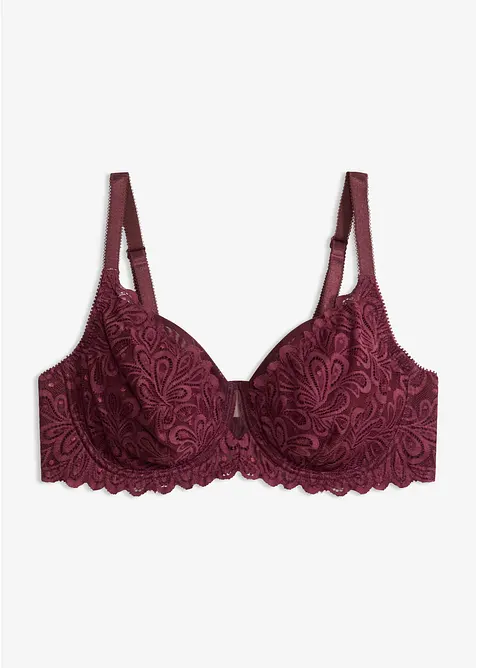 Soutien-gorge &agrave; armatures avec dentelle, bonprix
