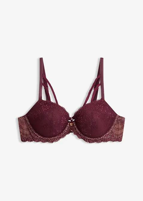Soutien-gorge &agrave; coques en dentelle, bonprix