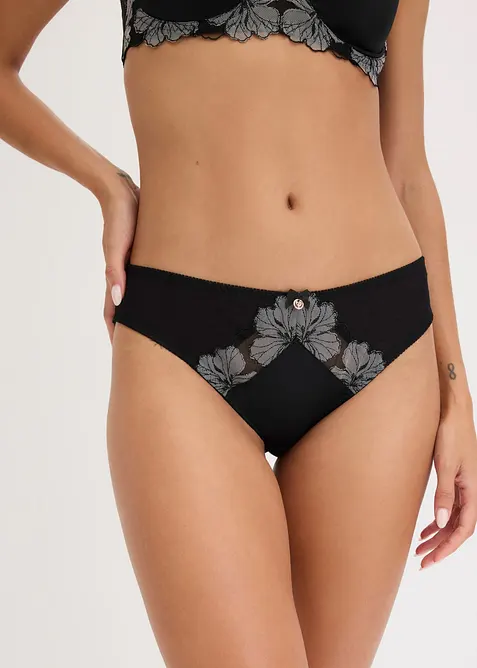 Slip avec broderies, bonprix