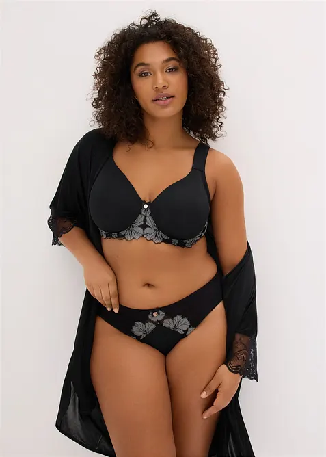 Slip avec broderies, bonprix