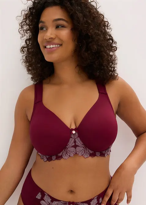 Soutien-gorge moul&eacute; &agrave; bretelles rembourr&eacute;es, bonprix