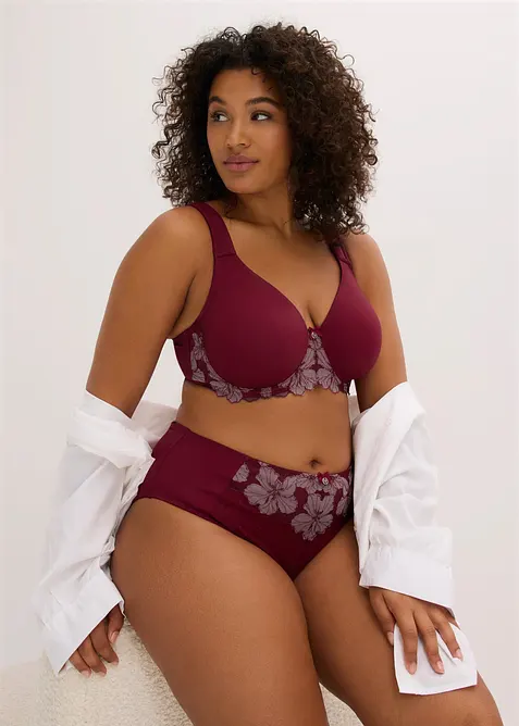 Soutien-gorge moul&eacute; &agrave; bretelles rembourr&eacute;es, bonprix