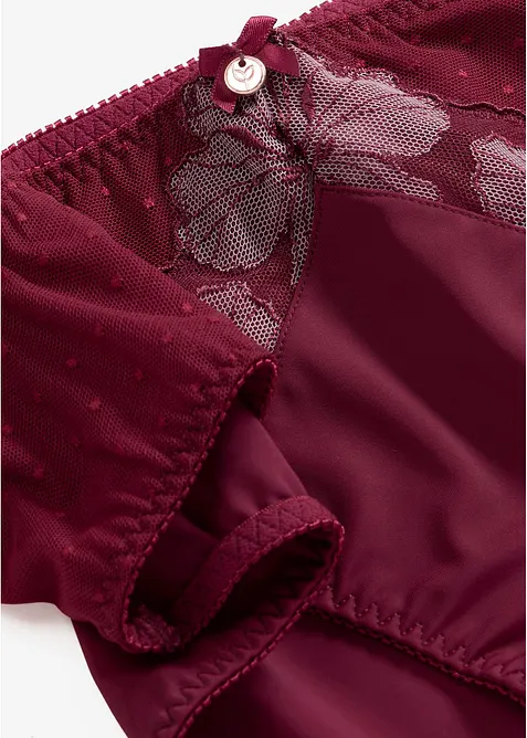 Slip avec broderies, bonprix