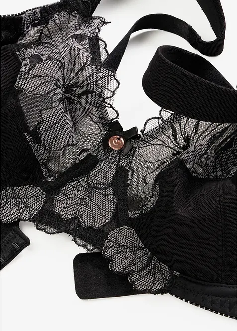 Soutien-gorge minimiseur &agrave; bretelles rembourr&eacute;es, bonprix