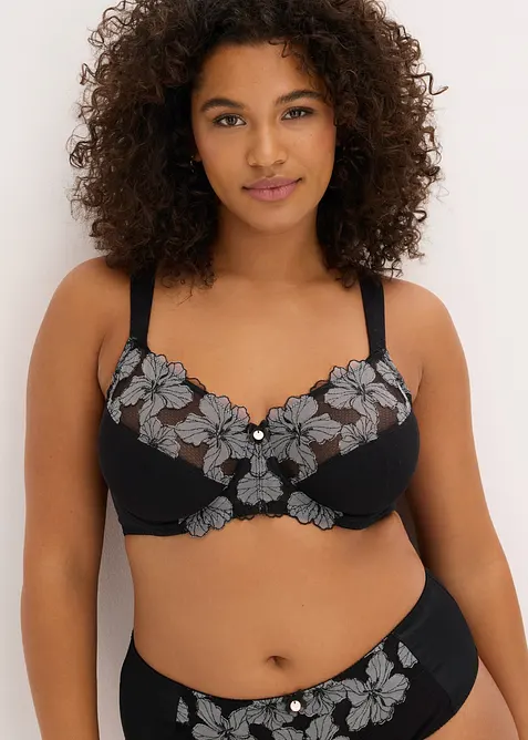 Soutien-gorge minimiseur &agrave; bretelles rembourr&eacute;es, bonprix