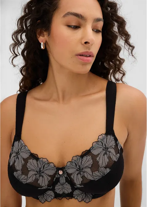 Soutien-gorge minimiseur &agrave; bretelles rembourr&eacute;es, bonprix