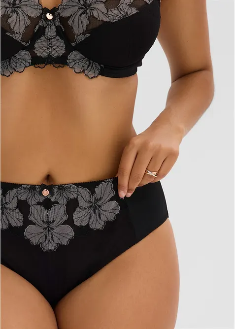Maxislip mit edler Stickerei, bonprix