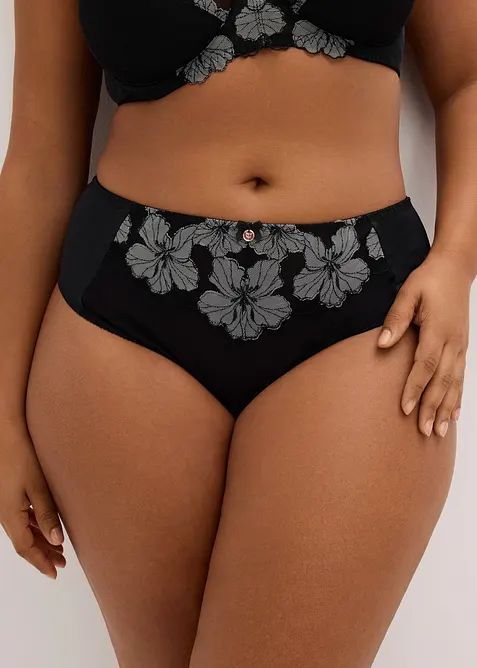 Maxislip mit edler Stickerei, bonprix