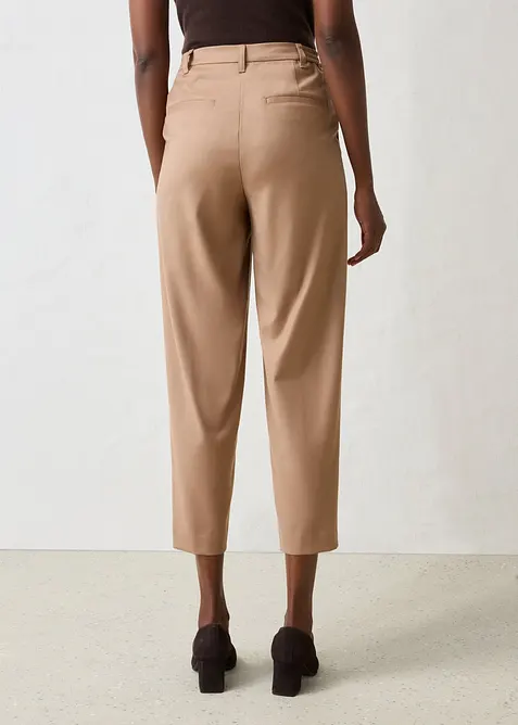 Pantalon barrel doux, bonprix