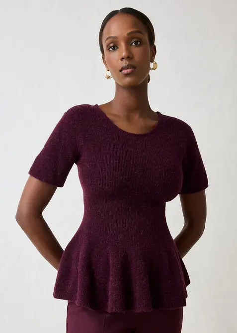 Wollpullover mit Sch&ouml;&szlig;chen, bonprix