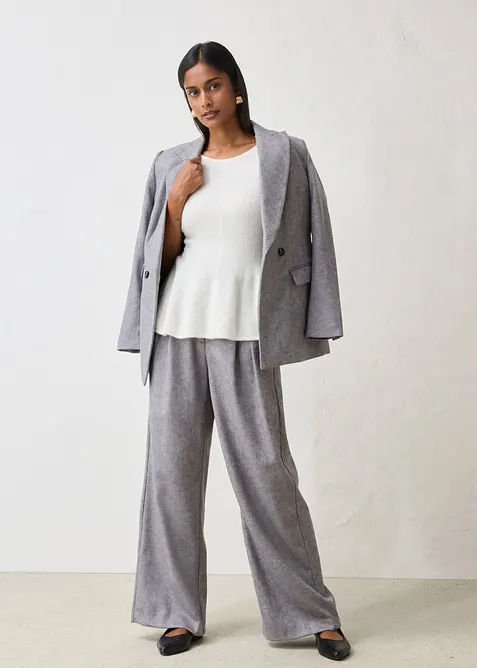 Pull &agrave; basques, bonprix