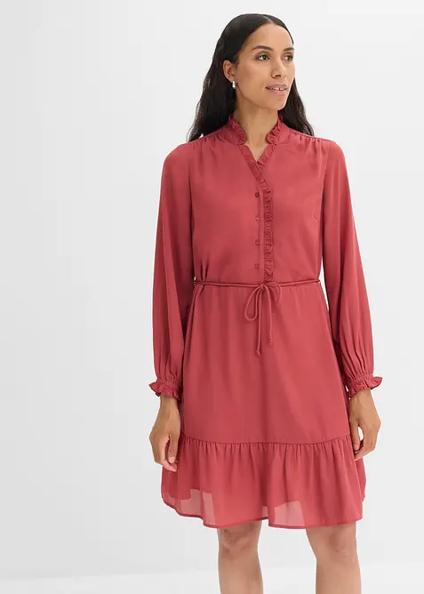Ausgestelltes Volantkleid, bonprix