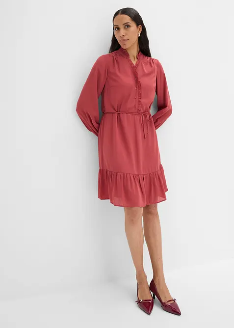 Ausgestelltes Volantkleid, bonprix