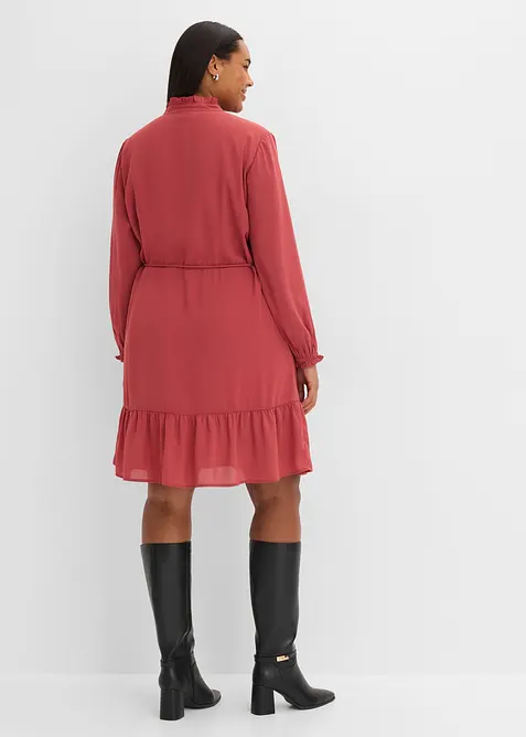 Ausgestelltes Volantkleid, bonprix