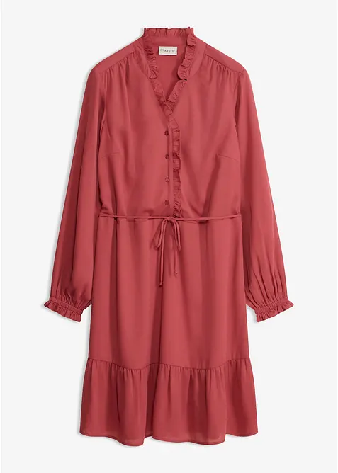 Ausgestelltes Volantkleid, bonprix