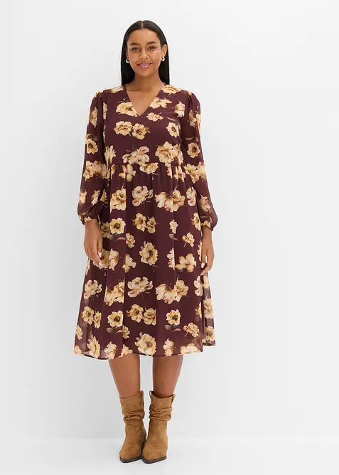 Bedrucktes Midikleid, bonprix