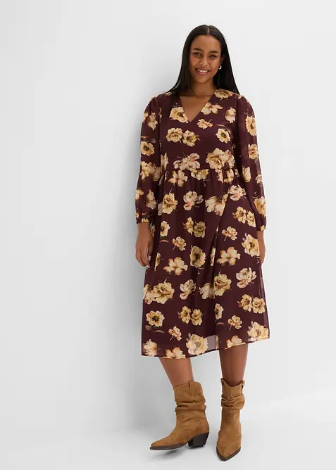 Bedrucktes Midikleid, bonprix