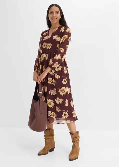 Bedrucktes Midikleid, bonprix