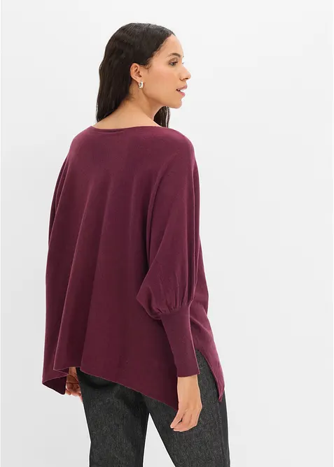 Strick-Cape mit Zipfelsaum, bonprix
