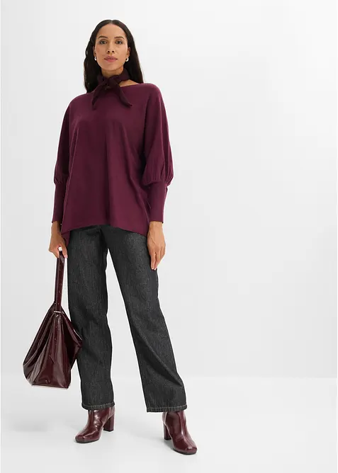 Strick-Cape mit Zipfelsaum, bonprix