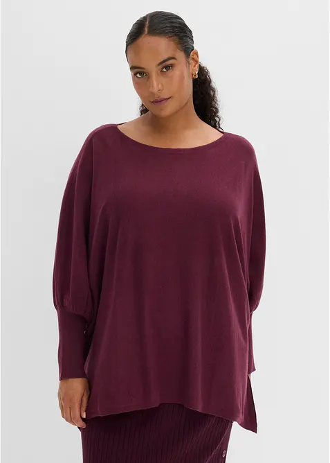 Strick-Cape mit Zipfelsaum, bonprix