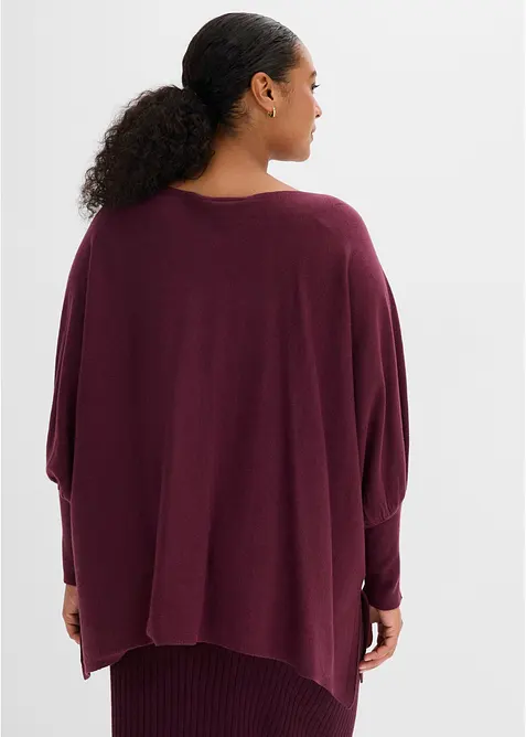 Strick-Cape mit Zipfelsaum, bonprix