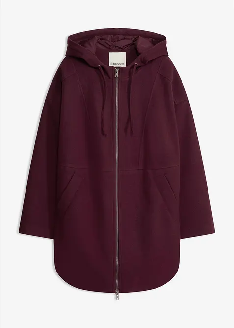 &Uuml;bergangsjacke, Wollimitat, bonprix