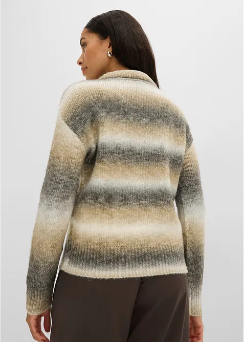 Strickpullover mit Wollanteil, bonprix