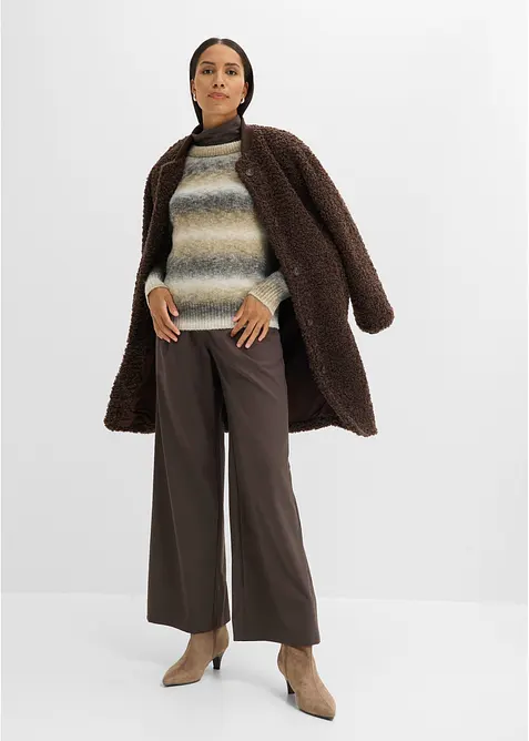 Strickpullover mit Wollanteil, bonprix