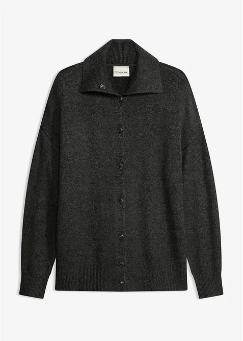 Lockere Strickjacke aus Viskose-Mix, bonprix