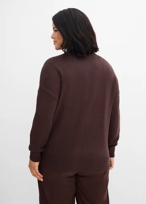 Lockere Strickjacke aus Viskose-Mix, bonprix