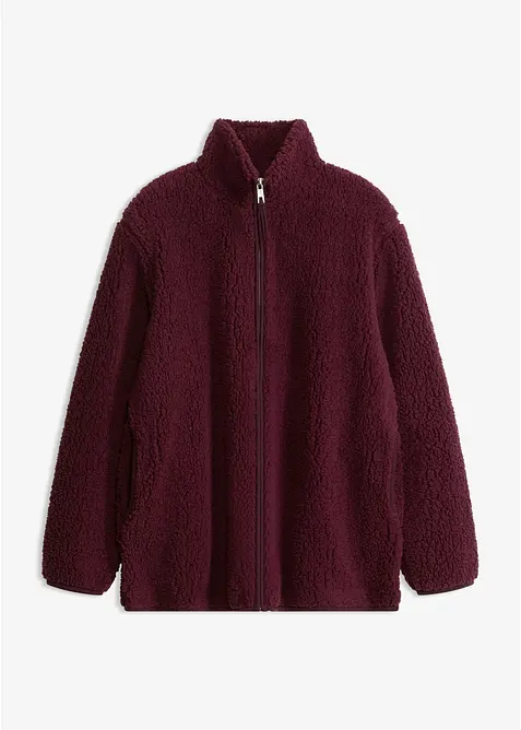 Sweat zipp&eacute; en sherpa, bonprix