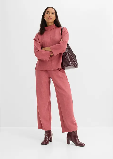 Pantalon sweat en mati&egrave;re n&eacute;opr&egrave;ne, bonprix