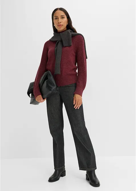 Grobstrick-Pullover, bonprix