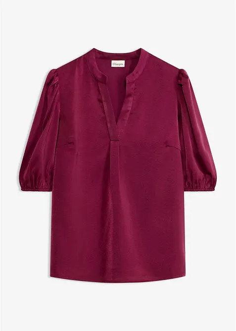 Blouse en satin fluide, bonprix