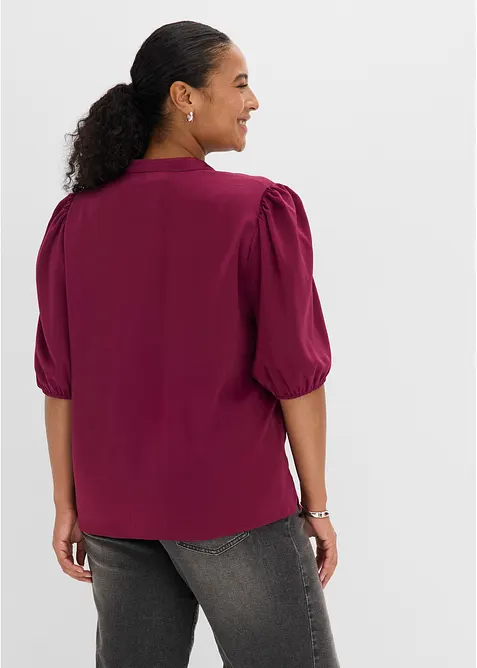 Blouse en satin fluide, bonprix