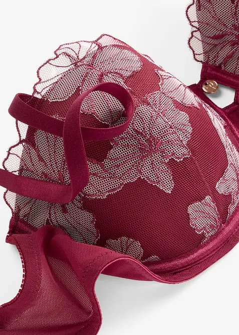 Soutien-gorge balconnet brod&eacute;, bonprix