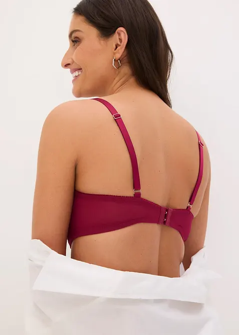 Soutien-gorge balconnet brod&eacute;, bonprix